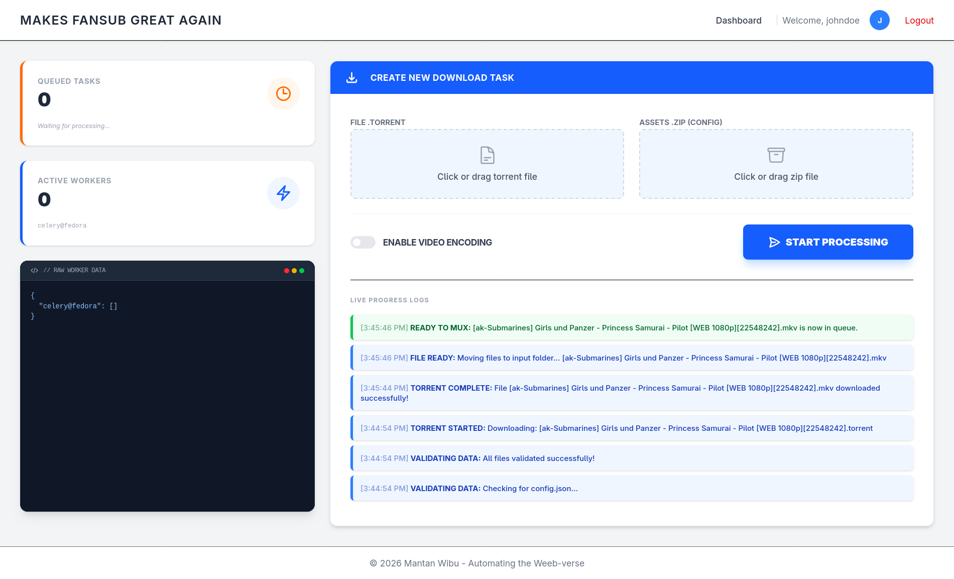 Automated Video Media Processing & Distribution Pipeline Screenshot 4