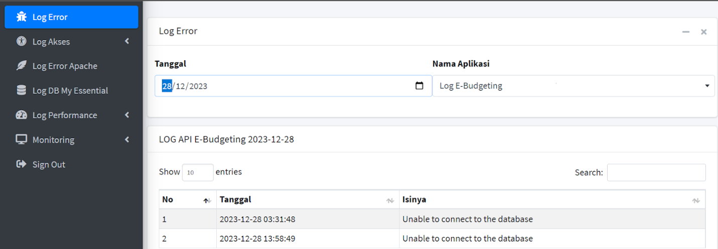 Log & Performance Tracker Screenshot 2