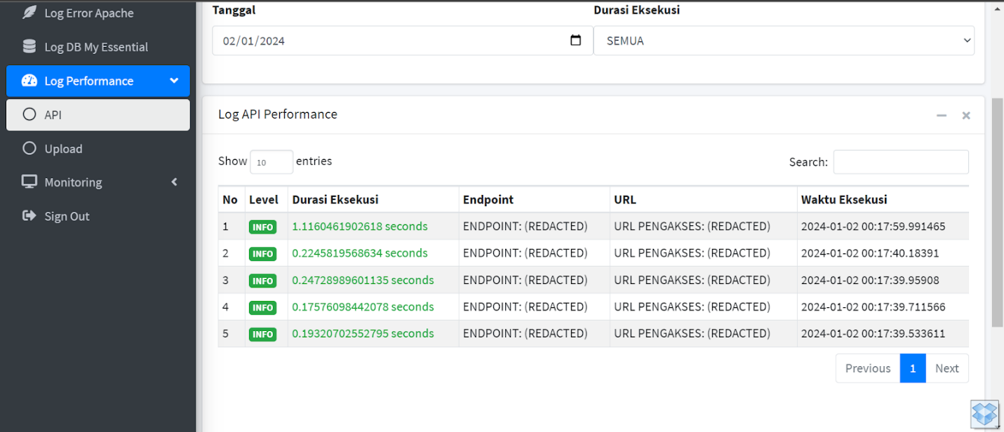 Log & Performance Tracker Screenshot 3