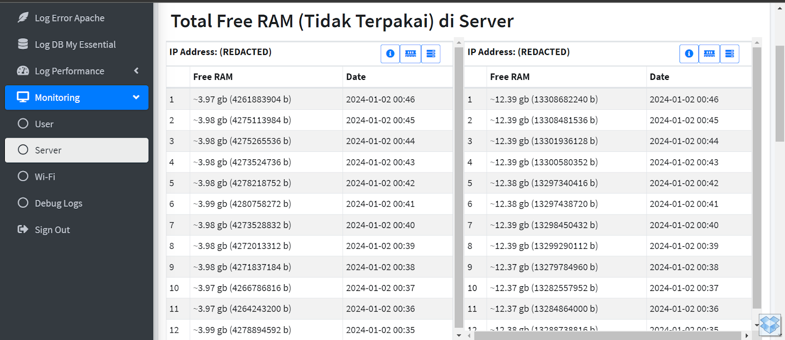 Log & Performance Tracker Screenshot 6