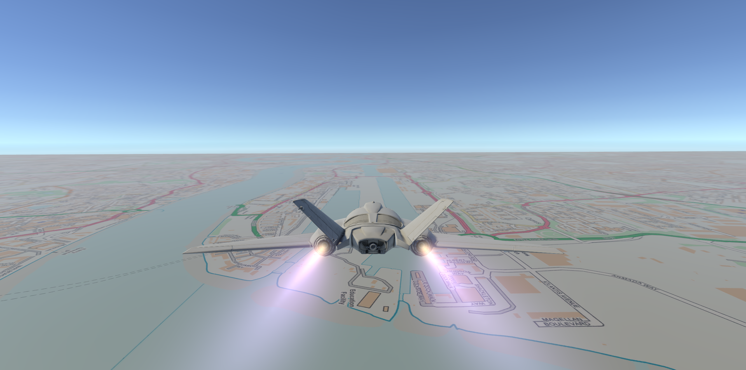 OSMapFlightSim