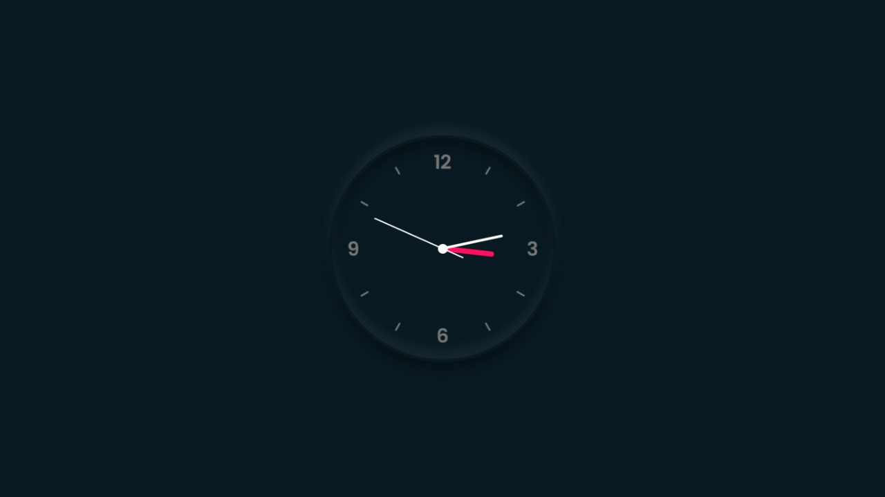 JavaScript Clock Image