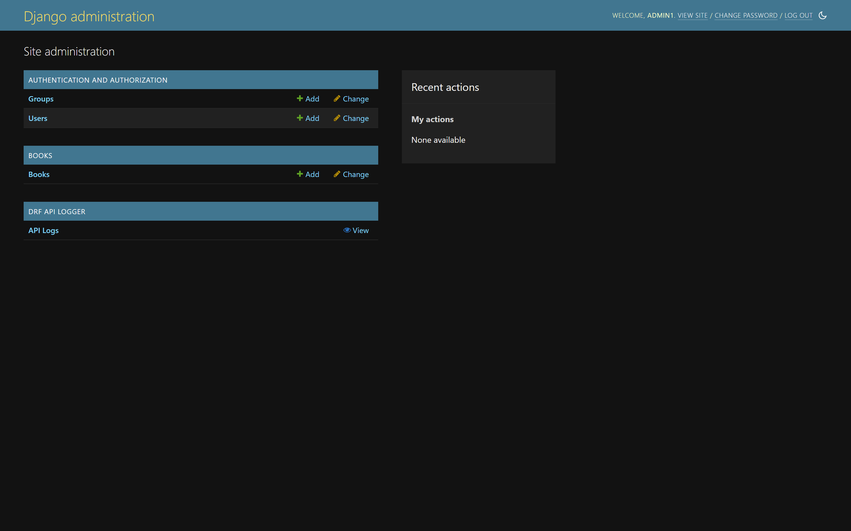 Admin Dashboard