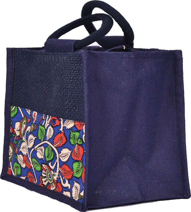 KALAMKARI LUNCH-SMALL BLUE - Handbags | Buy online on ZillyBuy