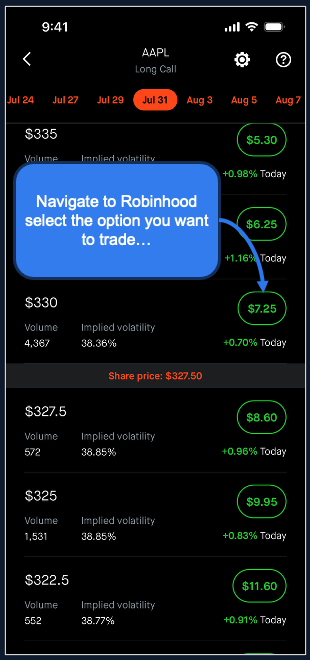OptionsVision walkthrough slide 3