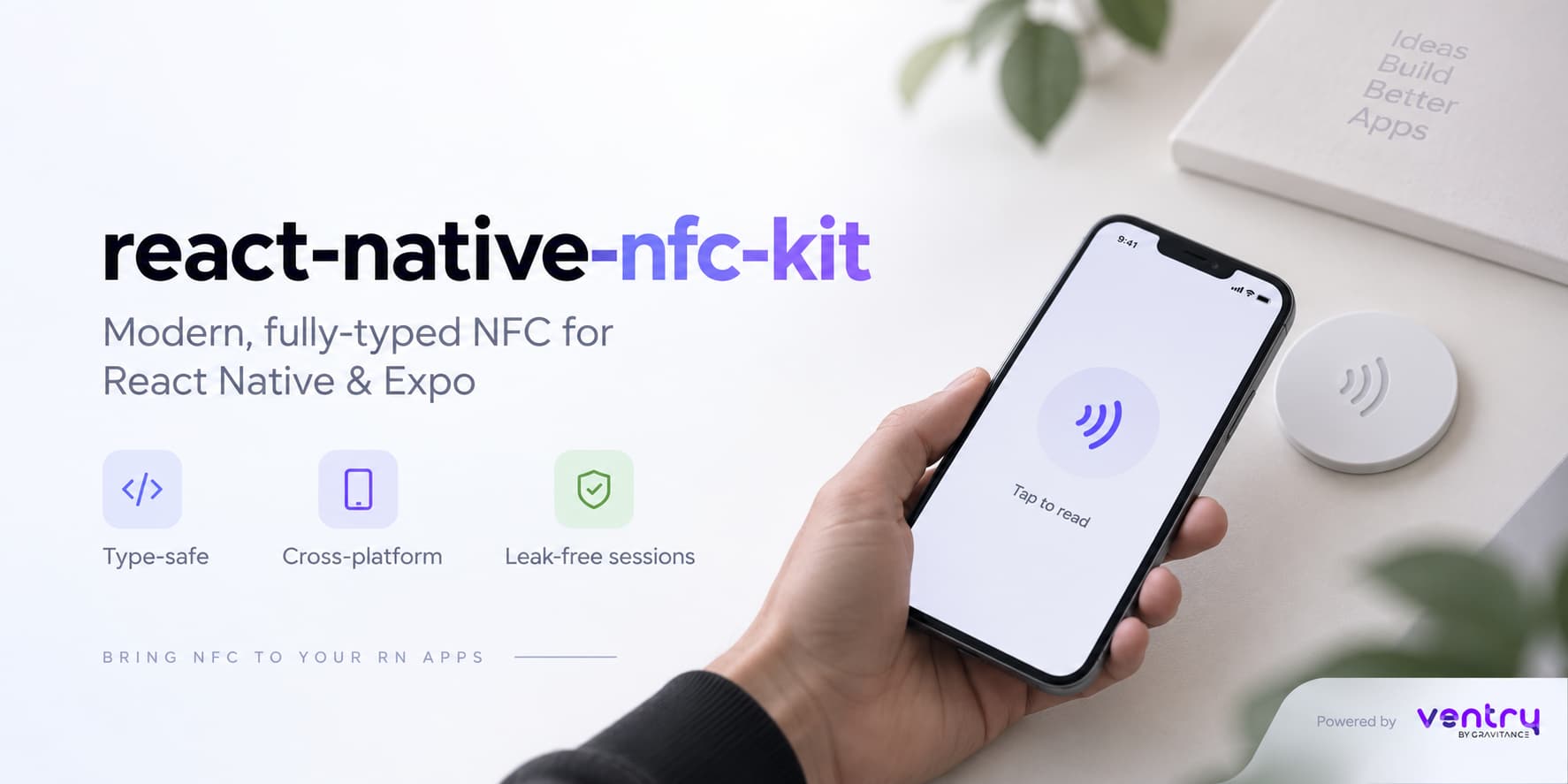 react-native-nfc-kit — modern, fully-typed NFC for React Native and Expo