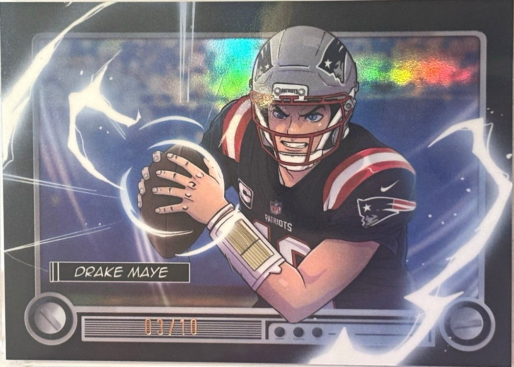 Drake Maye 2026 Topps front
