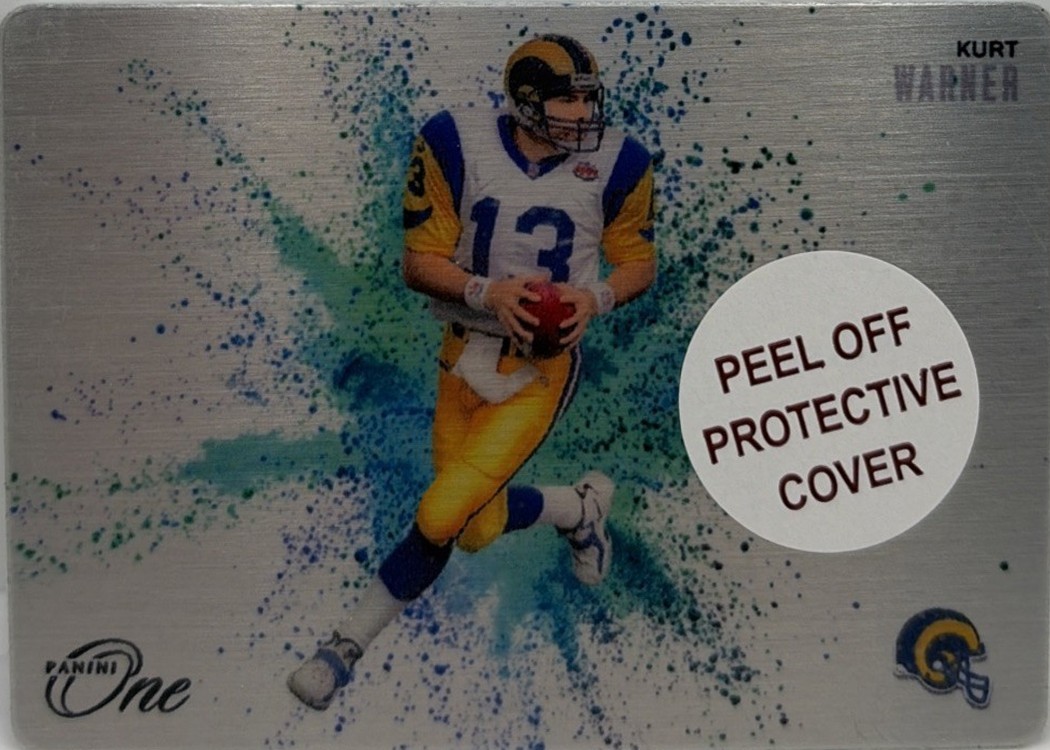 Kurt Warner 2024 Panini One front