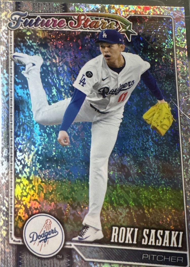 Roki Sasaki 2026 Topps series 1 Holofoil Parallel