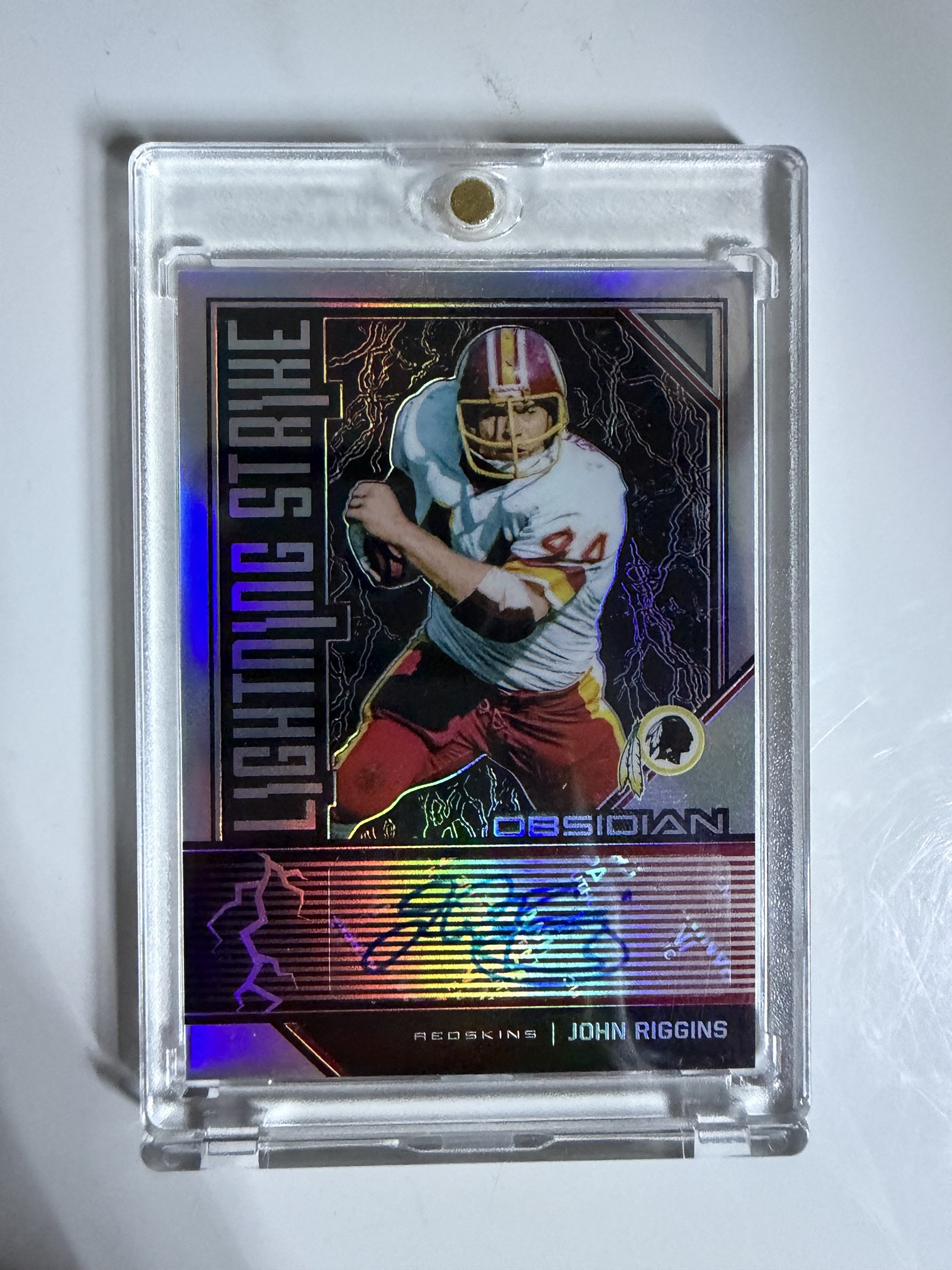 John Riggins 2019 Panini Obsidian front