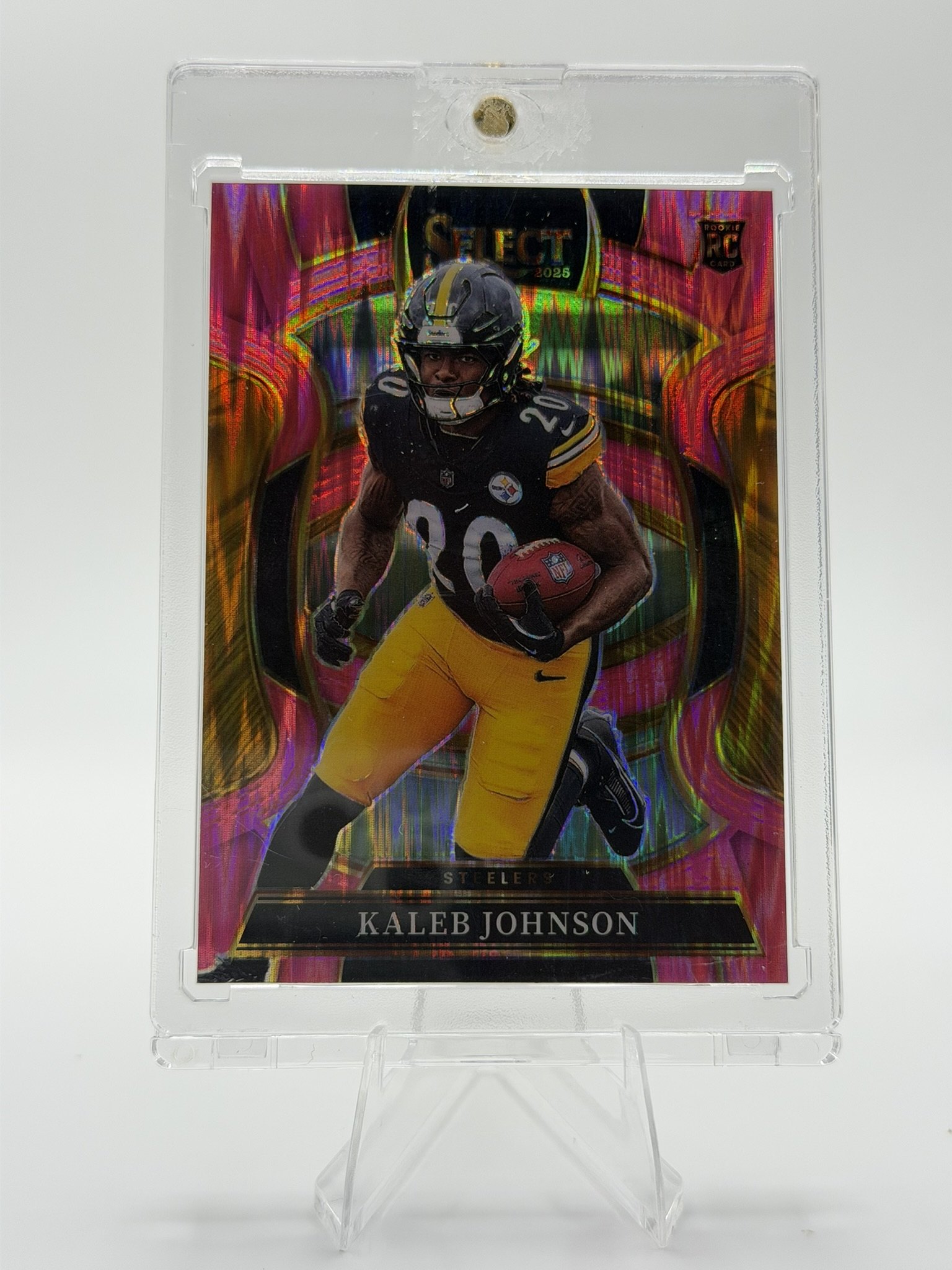 Kaleb Johnson 2025 Panini Select front