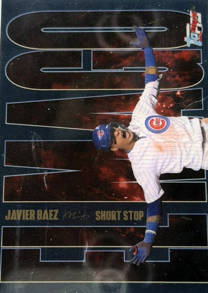 Javier Baez 2021 Topps Project70 front