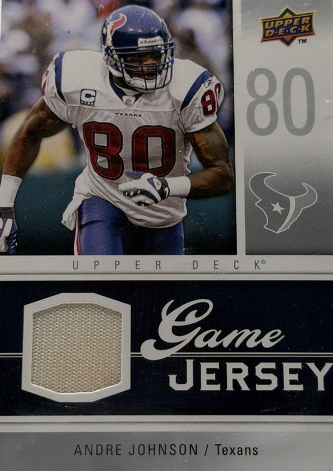 Andre Johnson 2009 Upper Deck front