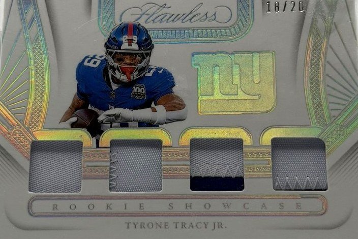 Tyrone Tracy Jr. 2024 Panini Flawless front