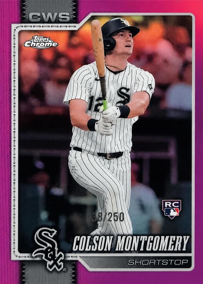 Colson Montgomery 2026 Topps Chrome front