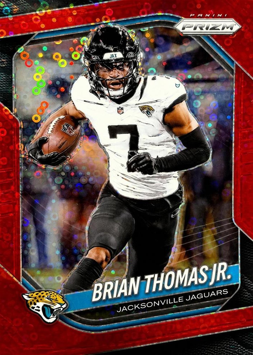 Brian Thomas Jr. 2025 Panini Prizm front