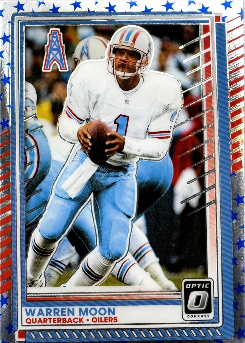 Warren Moon 2025 Donruss Optic front