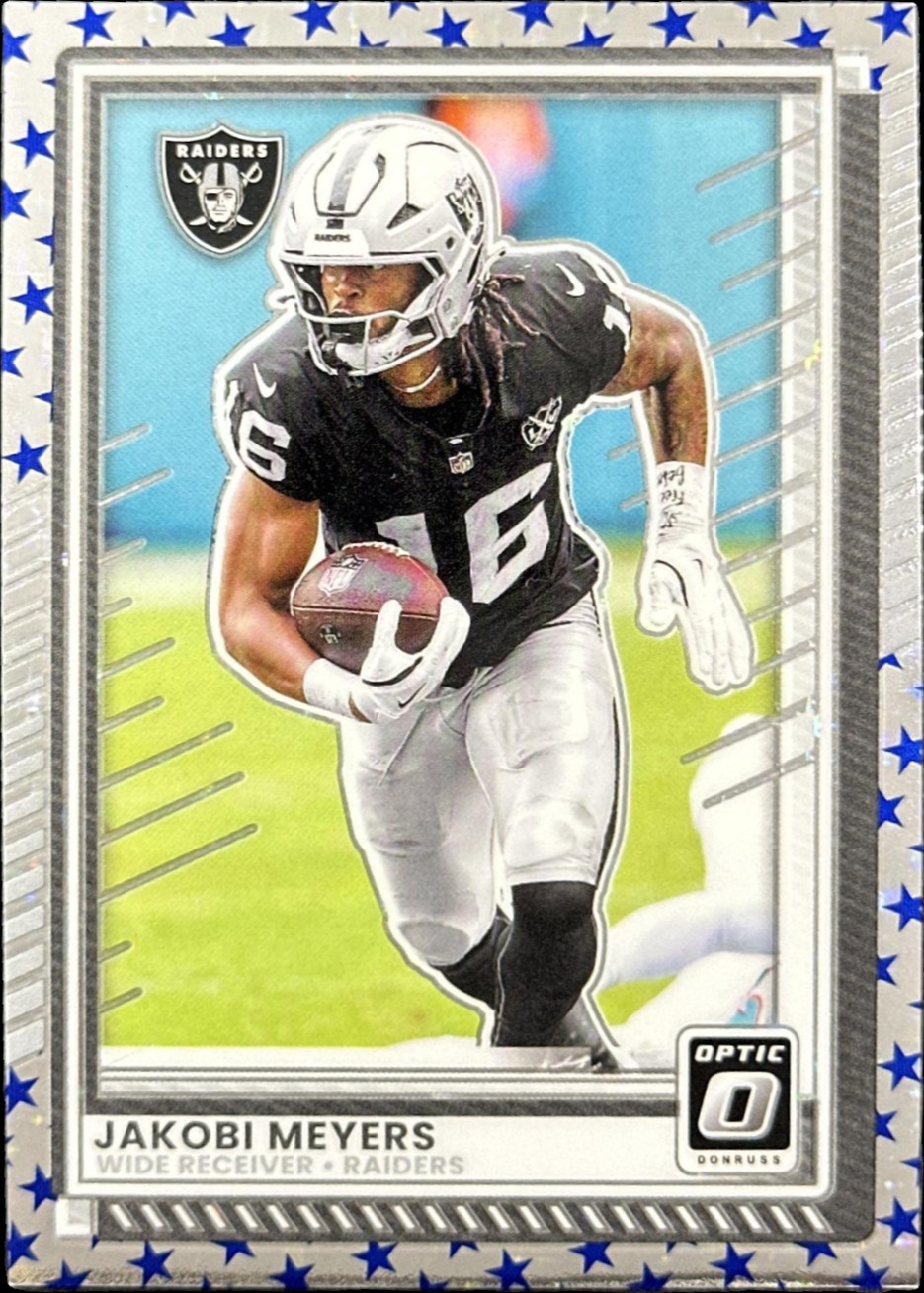Jakobi Meyers 2025 Donruss Optic front