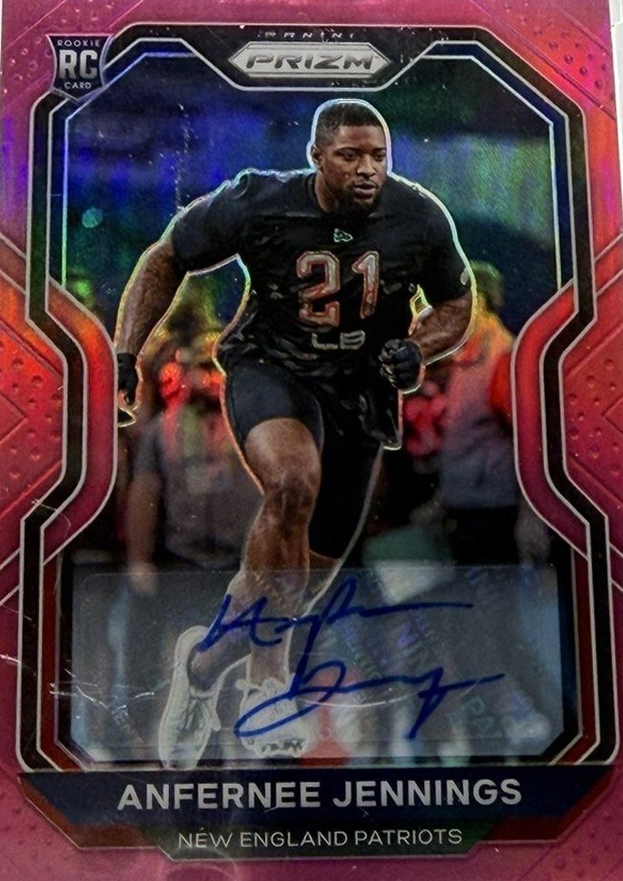 Anfernee Jennings 2020 Panini Prizm front