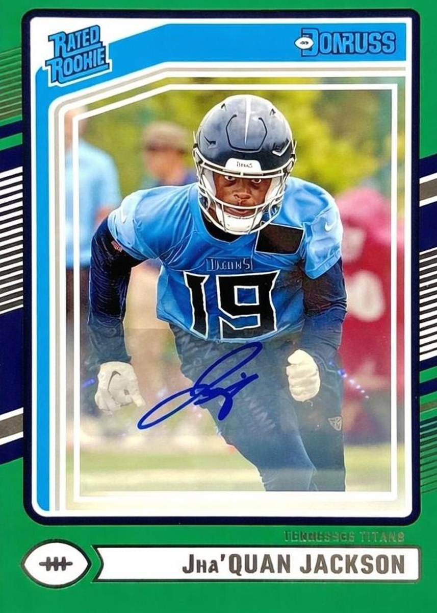 Jha'Quan Jackson 2024 Panini Donruss front