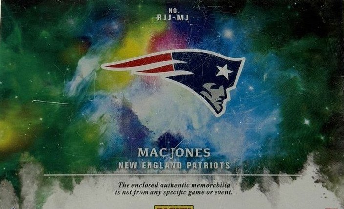 Mac Jones 2021 Panini Origins back