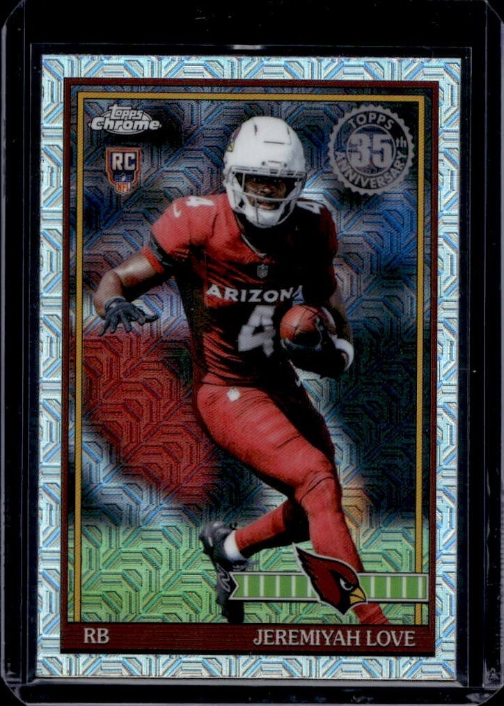 Jeremiyah Love 2026 Topps front