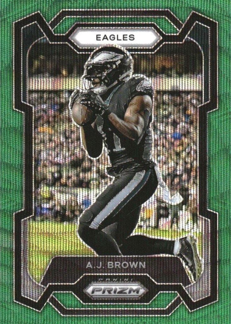 A.J. Brown 2023 Panini Prizm front