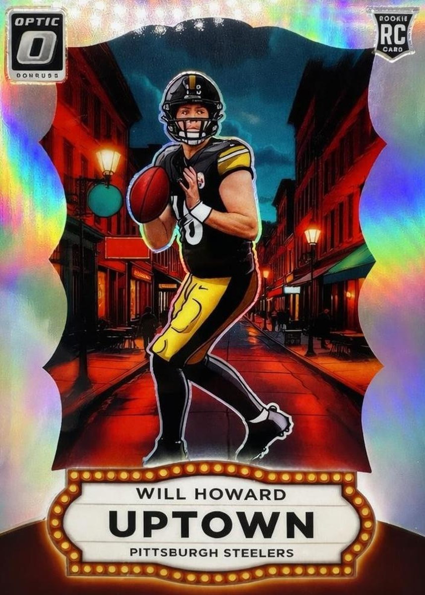 Will Howard 2025 Panini Donruss Optic front