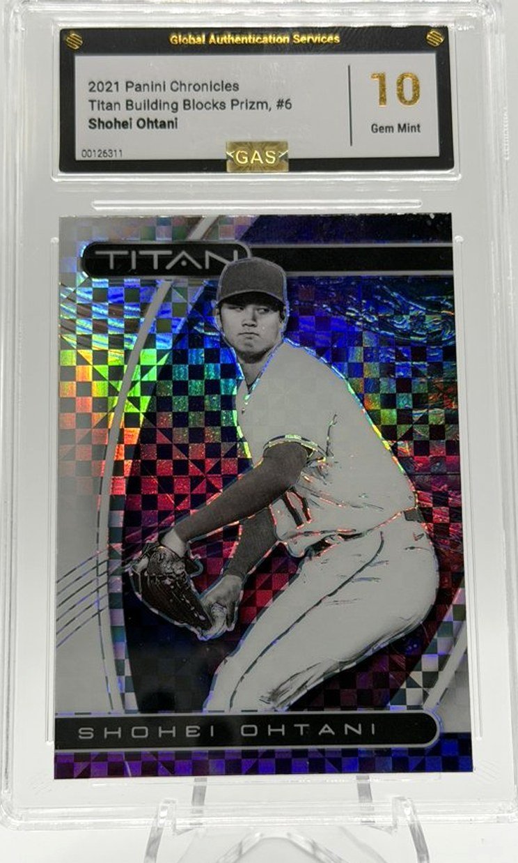 Shohei Ohtani 2021 Panini Chronicles front