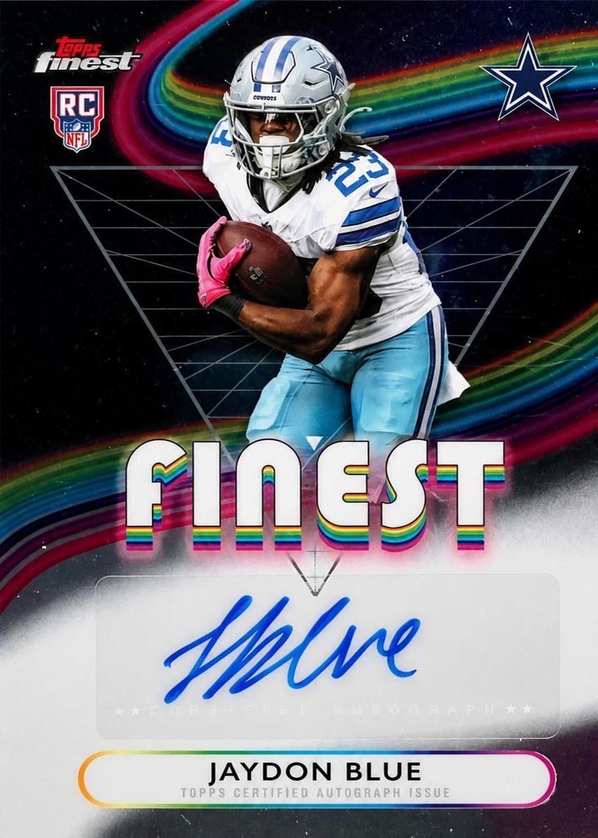 Jaydon Blue 2025 Topps Finest front
