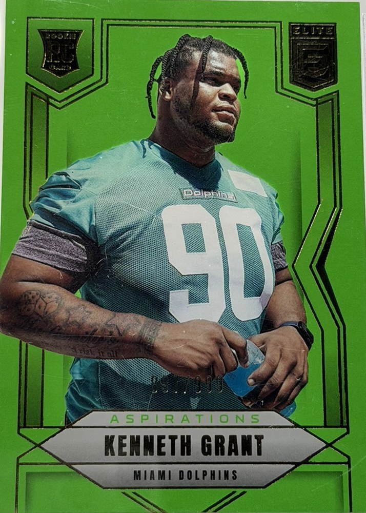 Kenneth Grant 2025 Donruss Elite front