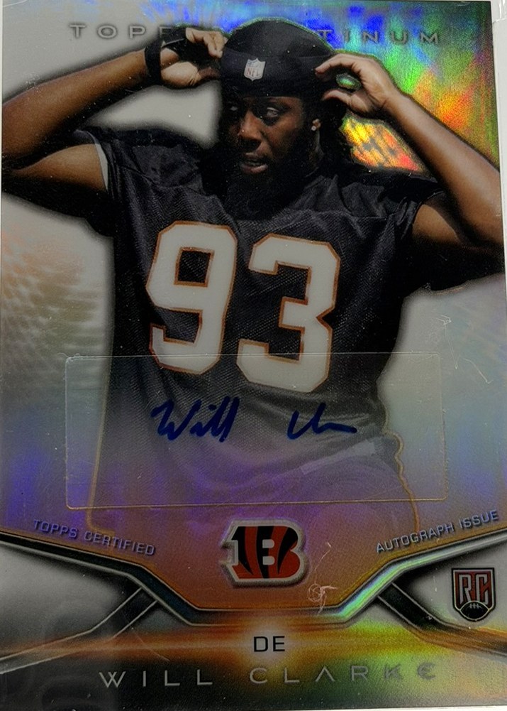 Will Clarke 2014 Topps Platinum front