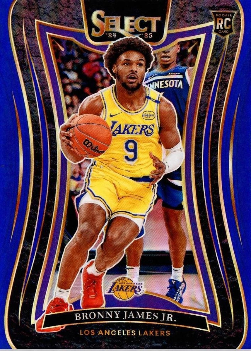Bronny James Jr. 2024 Panini Select front