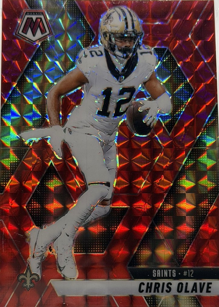 Chris Olave 2025 Panini Mosaic front