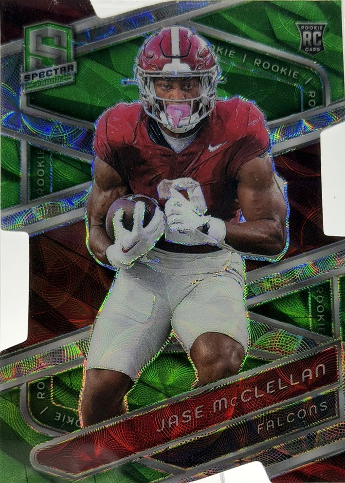 Jase McClellan 2024 Panini Spectra front
