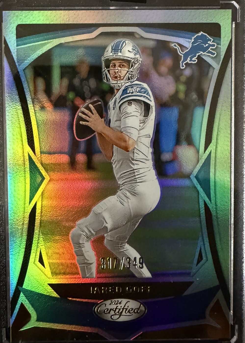 Jared Goff 2024 Panini Certified front