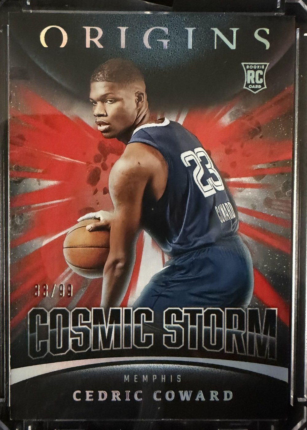 Cedric Coward 2025 Panini Origins front
