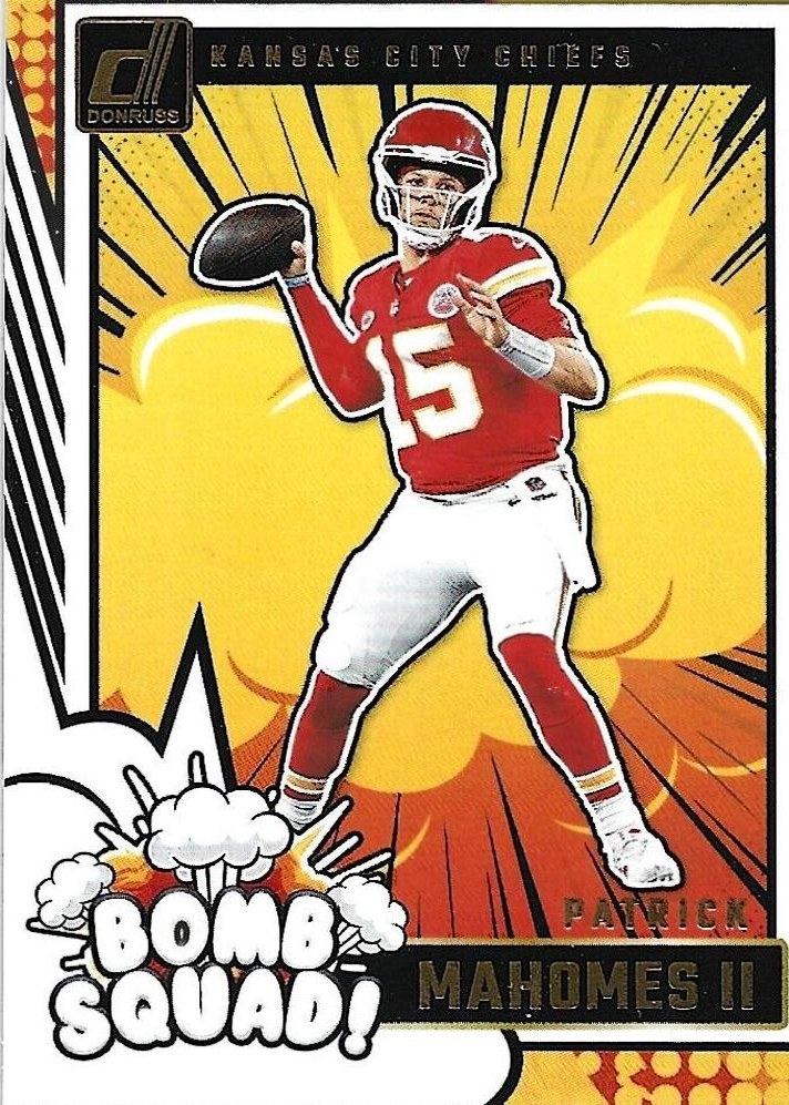 Patrick Mahomes II 2024 Panini Donruss front