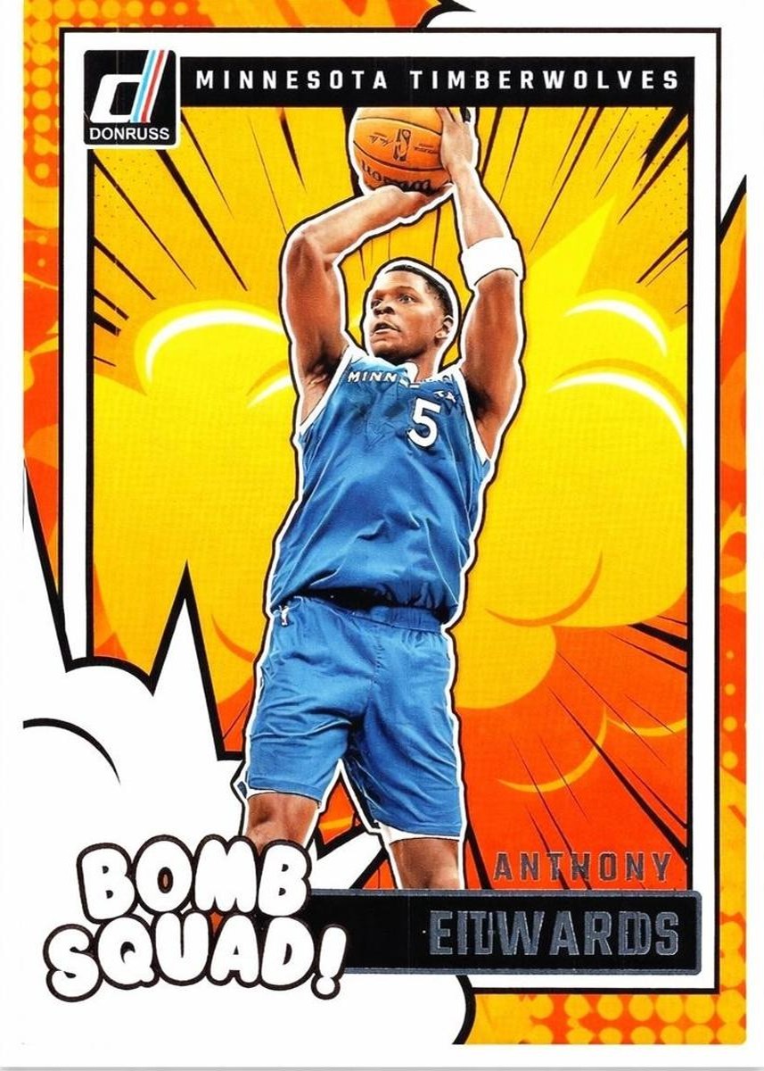 Anthony Edwards 2024 Panini Donruss front