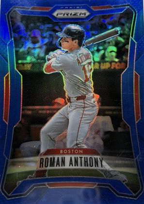 Roman Anthony 2026 Panini Prizm Blue Prizm /199