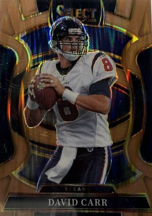 David Carr 2025 Panini Select Concourse Copper Prizm Shock /899