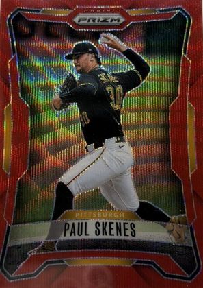 Paul Skenes 2026 Panini Prizm Ruby Wave Prizm
