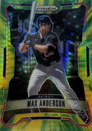 Max Anderson 2026 Panini Prizm Hyper Prizm /175
