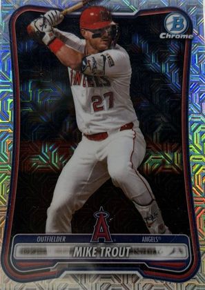 Mike Trout 2026 Bowman Chrome Mega Box