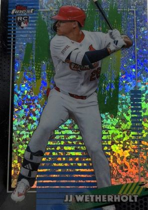 JJ Wetherholt 2026 Topps Finest Mini-Diamond Refractor