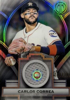 Carlos Correa 2026 Topps Tribute Stamp of Approval Relic /199