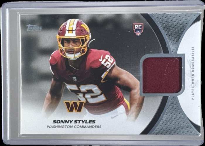 Sonny Styles 2026 Topps NFL Rookies Material