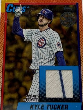 Kyle Tucker 2025 Topps Update 1990 Topps Relics Gold /50