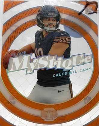 Caleb Williams 2024 Panini Illusions Mystique Orange