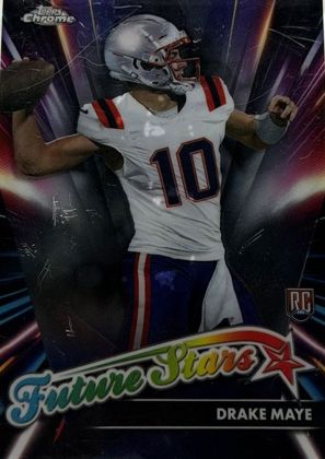 Drake Maye 2024 Topps Chrome Future Stars